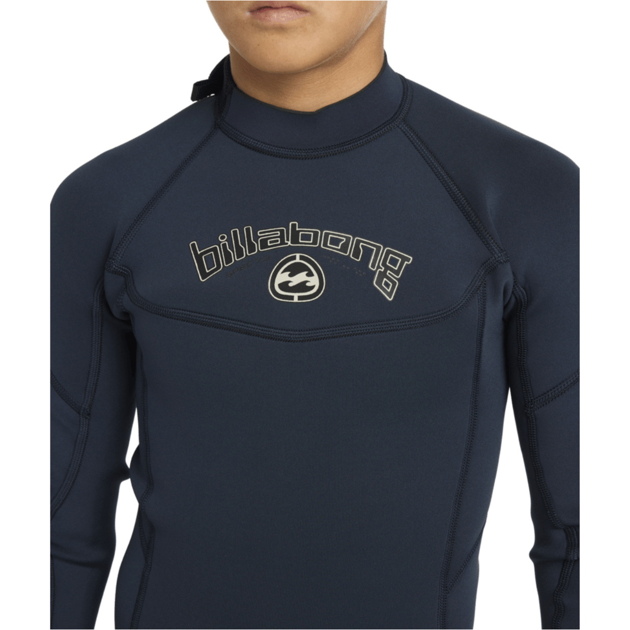 2026 Billabong Junior Absolute 3/2mm Back Zip Wetsuit 24CW211601 - Navy